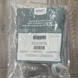 New in a bag Smart Choice Appliance Installation Parts